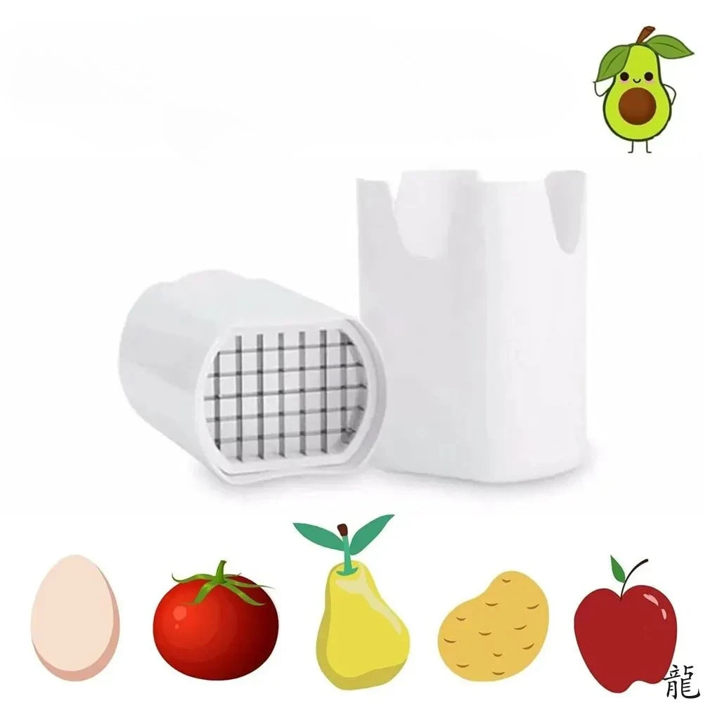 1PCS French Fry Cutter Natural Cut Rapid Slicer, Vegetable, Potato Tool Food Veggie Dicer.