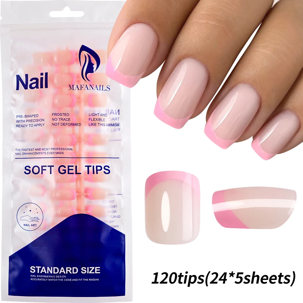 576pcs/Box Colorful Fake Nails Black Red Design, Oval Short Square Press On Mixed Full Cover Nail Tips.