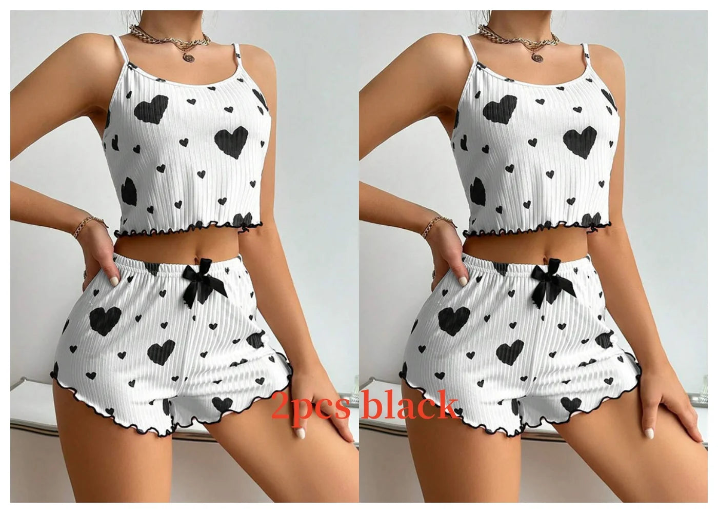 Women's Pajamas Set Sleepwear 2 PCS