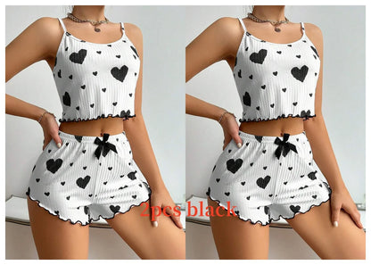 Women's Pajamas Set Sleepwear 2 PCS