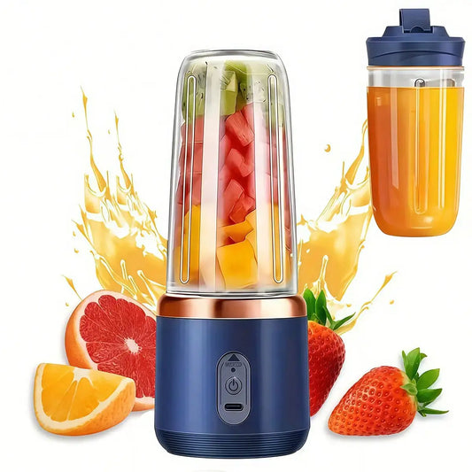 Portable Blender Juicer with Cup - Crush Fruits Veggies for Smoothies.