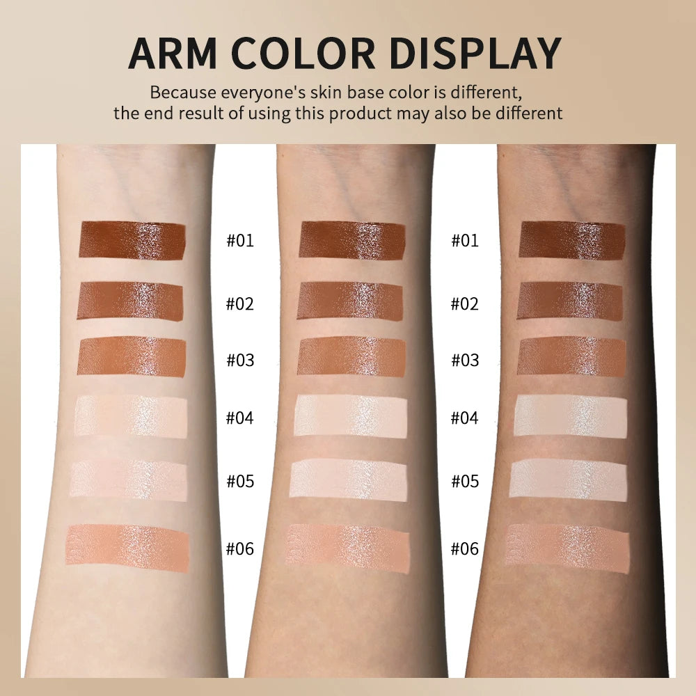 Skin Tint Foundation Stick, Eraser Concealer Foundation Stick Serum Boosted Smooth Plumper Hight Coverage .