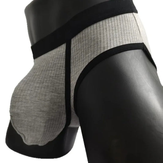 Los calzoncillos de hombre con bolsillos grandes son muy sexis. Ropa interior deportiva de gran capacidad para hombres.