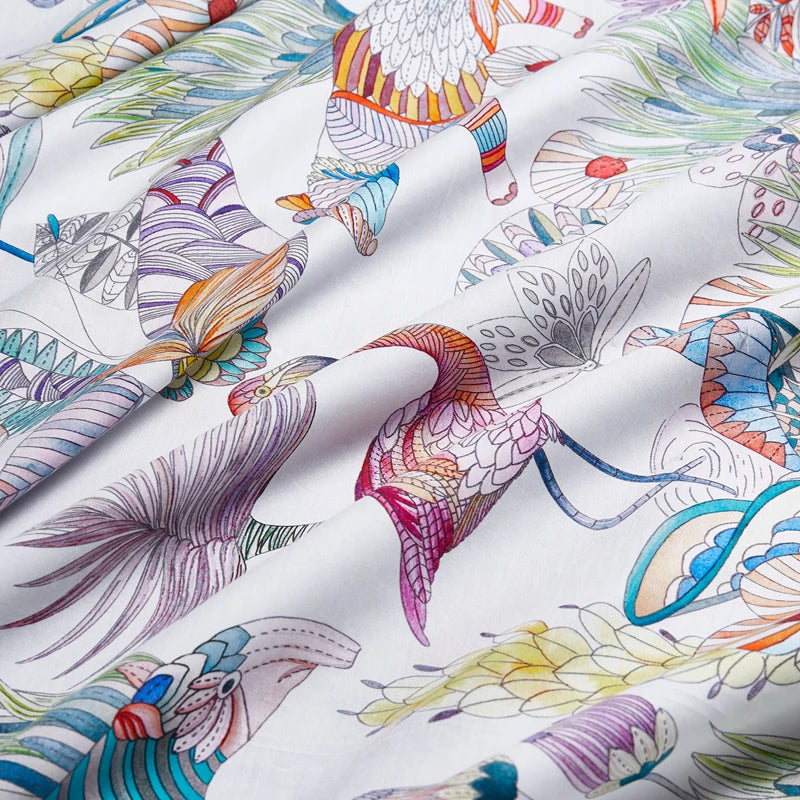 Egyptian cotton bed linen sheets, bedding sets, duvet cover.  pastoral Princess bedspreads.